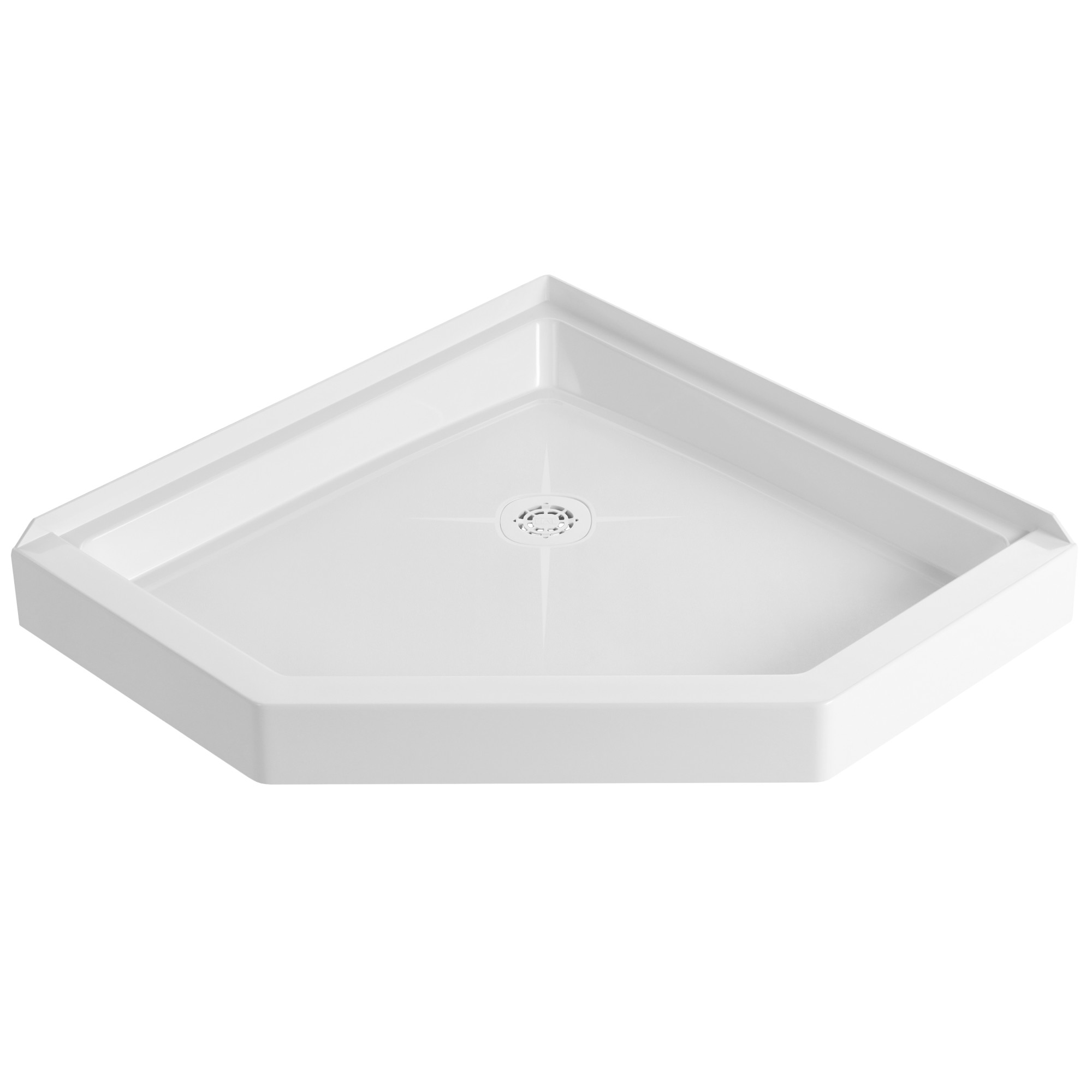 PROFLO PFSB3636NEO 36" x 36" NeoAngle Slip Resistant Shower Pan