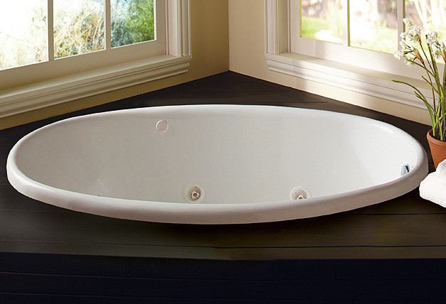 PROFLO PFWPLUSA5838 58" x 38" Whirlpool Bathtub - White | eBay