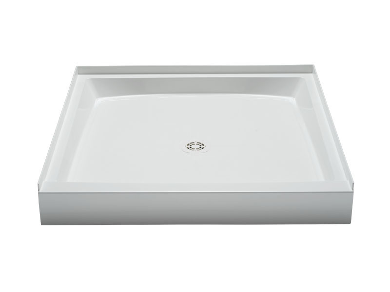 PROFLO PFSB4242 Single Curb Rectangular Shower Pan (42" X 42