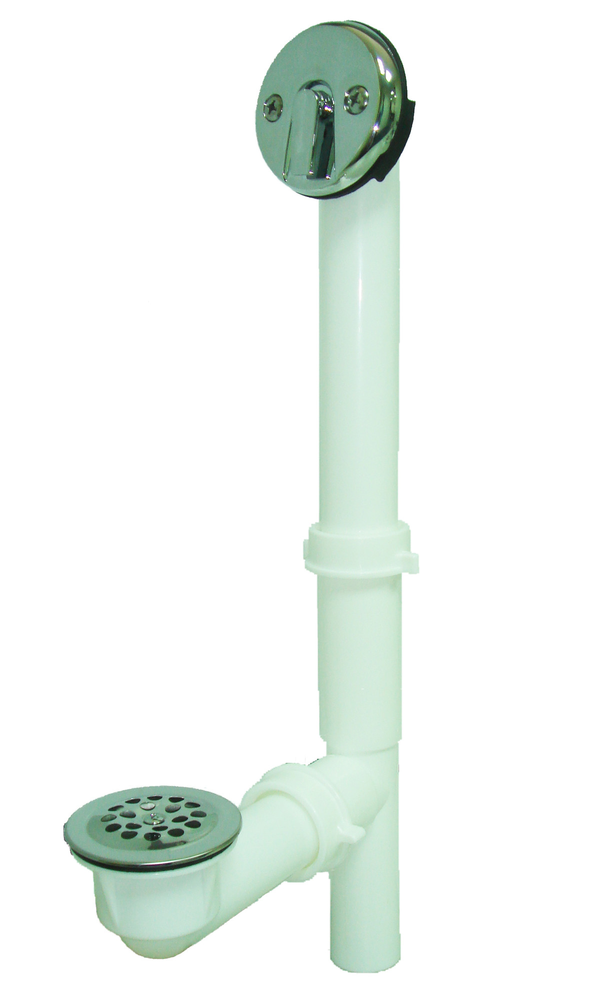 PROFLO PFWO402 11/2" Plastic Tubular Tub Drain Fitting Chrome eBay