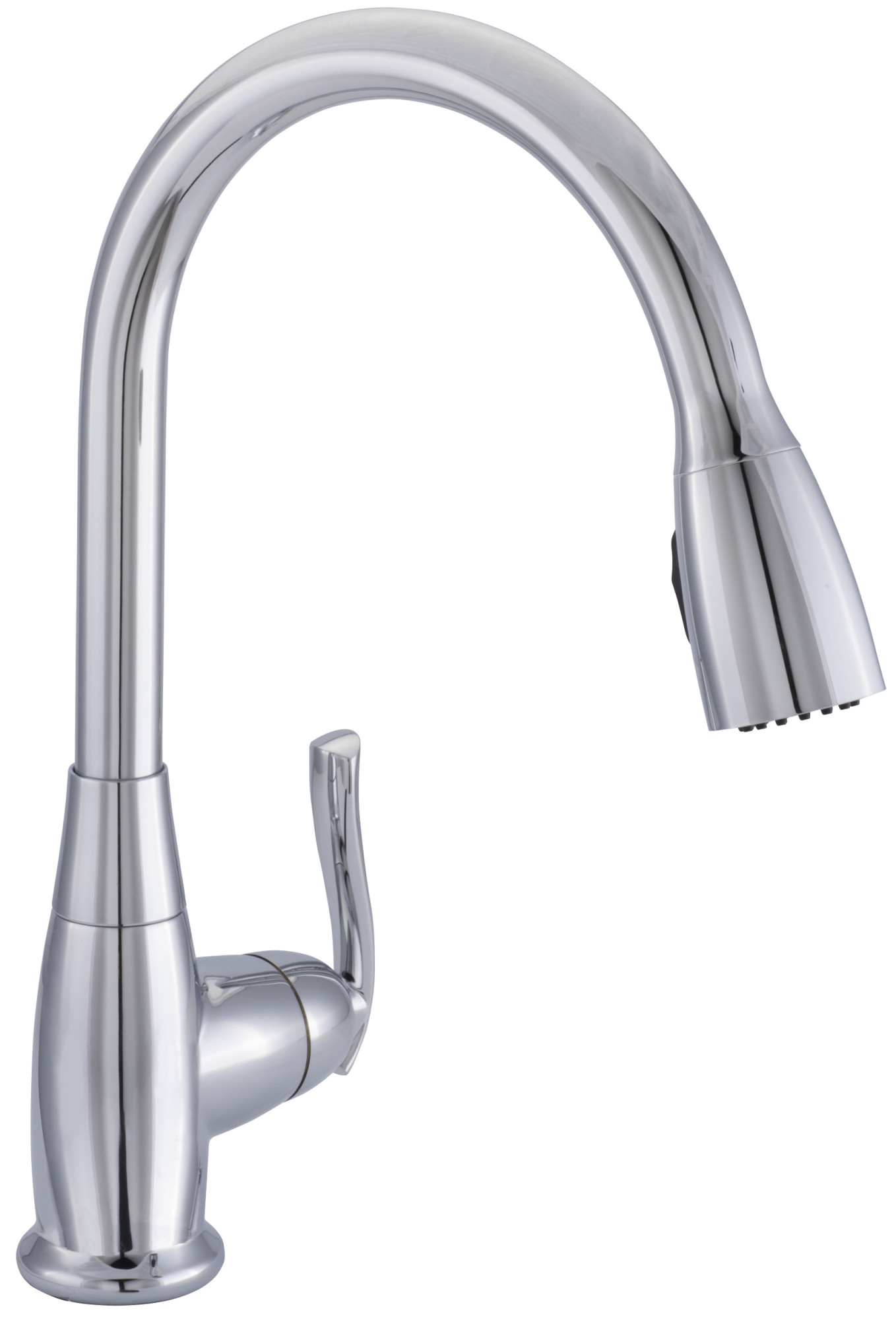 PROFLO PFXC8012 Chrome High Arch Gooseneck Pull-Down Kitchen Faucet | eBay