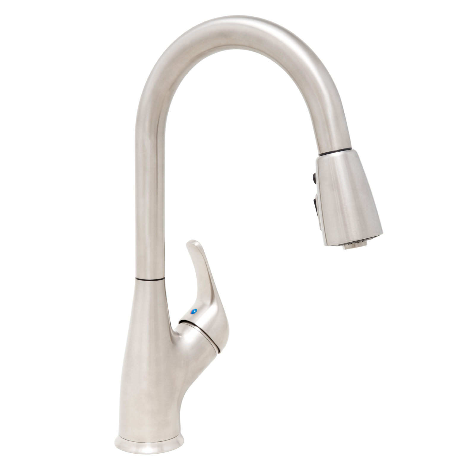 Details About Proflo Pfxc9011 Pullout Spray High Arc Kitchen Faucet Nickel