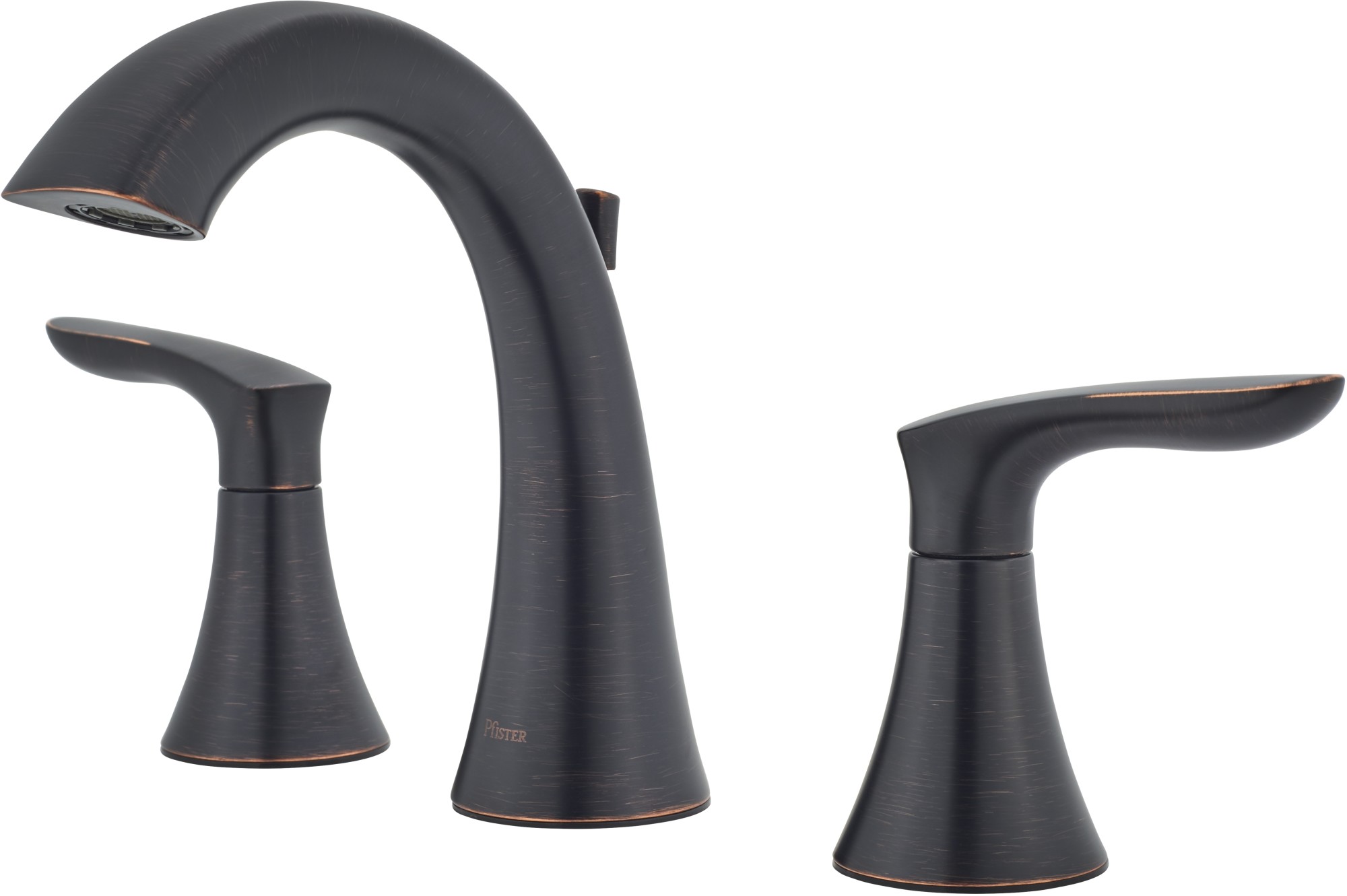 Pfister LG49WR0 Weller 1.2 GPM Widespread Bathroom Faucet Bronze