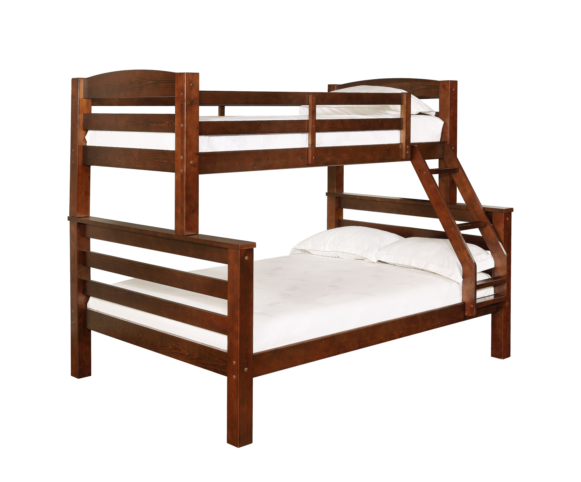 Powell Home Fashions D1046y16 Levi Twin Over Full Wood Bunk Bed Powell Home Fashions D1046y16 Levi Twin Over Full Wood Bunk Bed Frame With Heavy