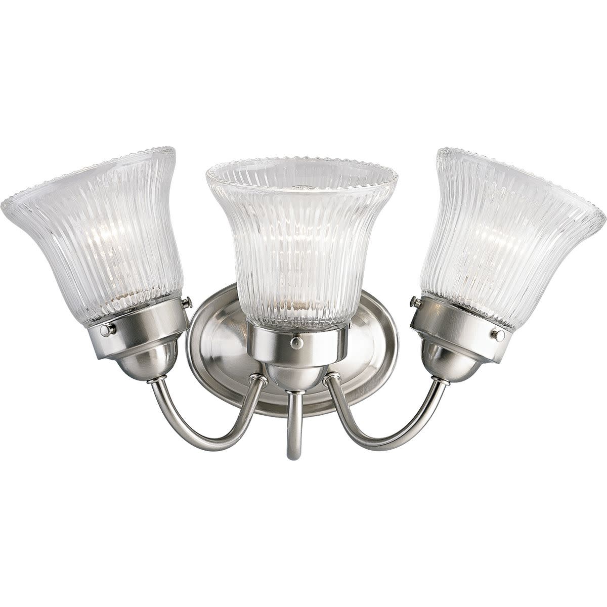 Progress Lighting P3289 Economy Fluted Glass Series Three ...