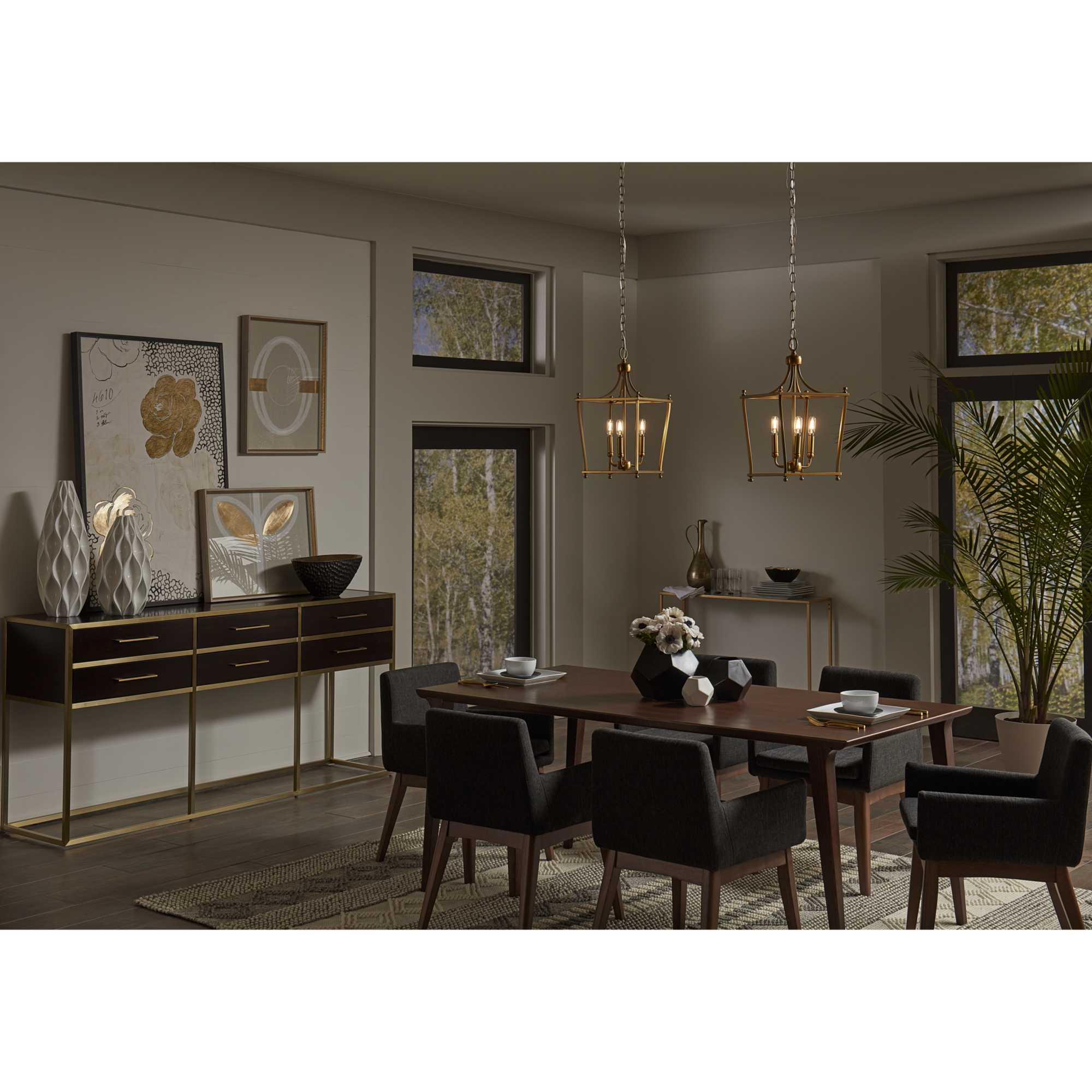 Progress Lighting P500213 Parkhurst 3 Light 11"W Pendant Bronze eBay