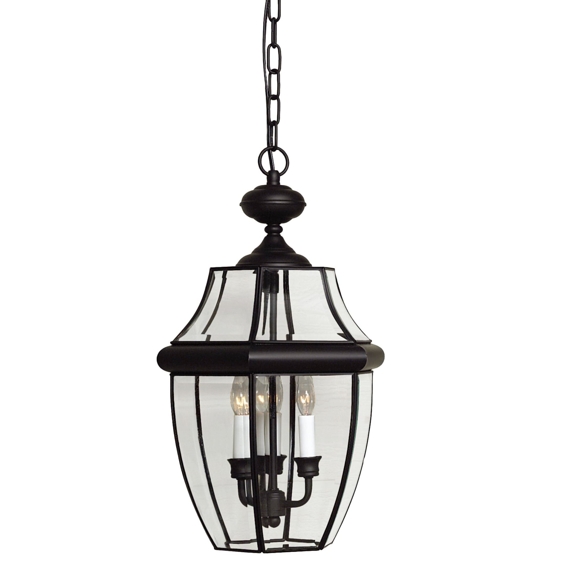 Quoizel NY1179 Newbury 3 Light 13"W Outdoor Pendant Lantern Copper eBay