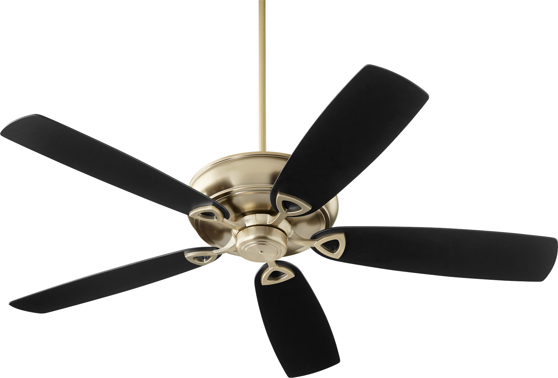 Quorum International 40625 Alto 62 5 Blade Ceiling Fan Brass Ebay