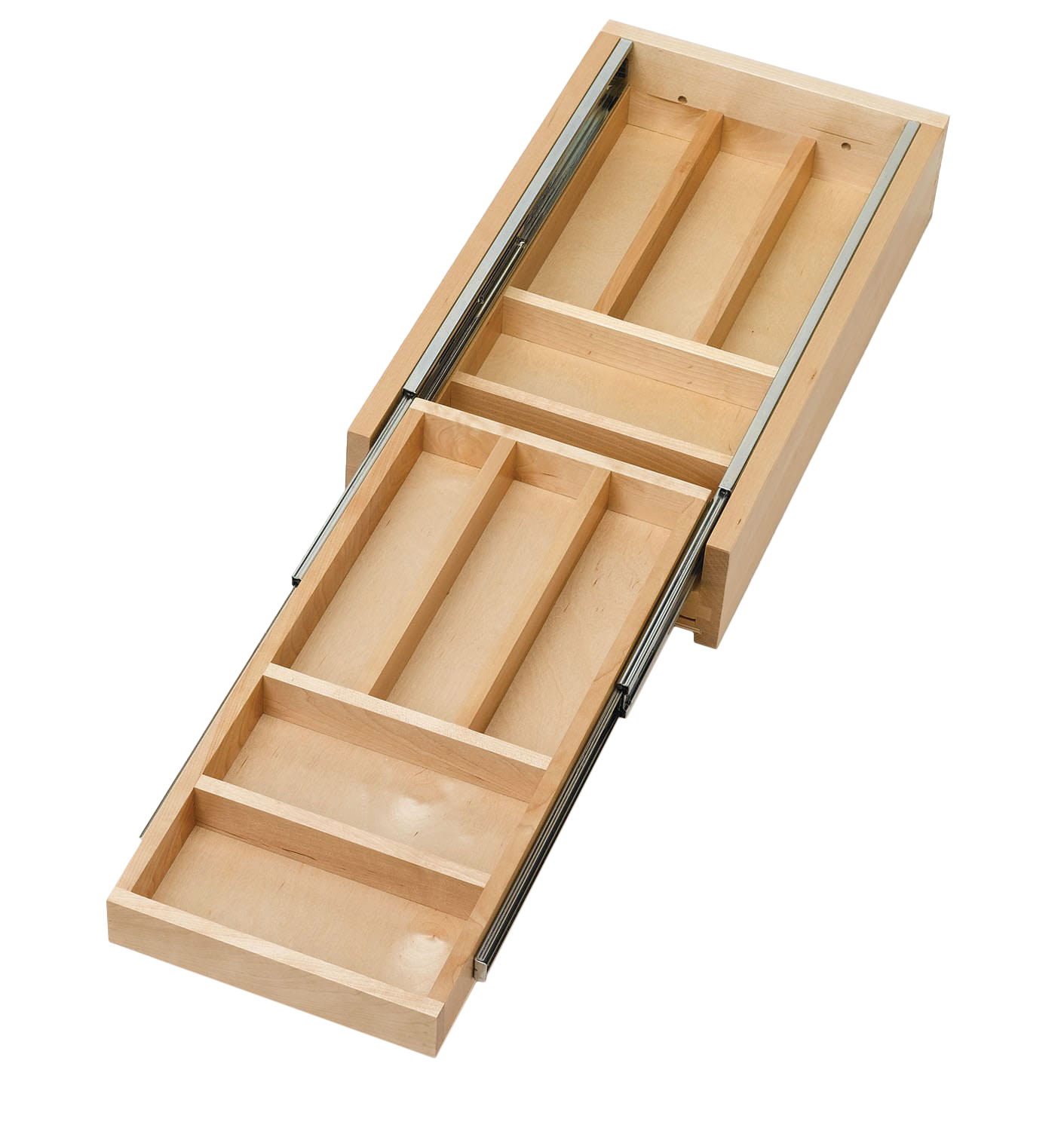 Rev-A-Shelf 4WTCD-18-1 4WTCD Series Two-Tiered Cutlery Drawer for ...
