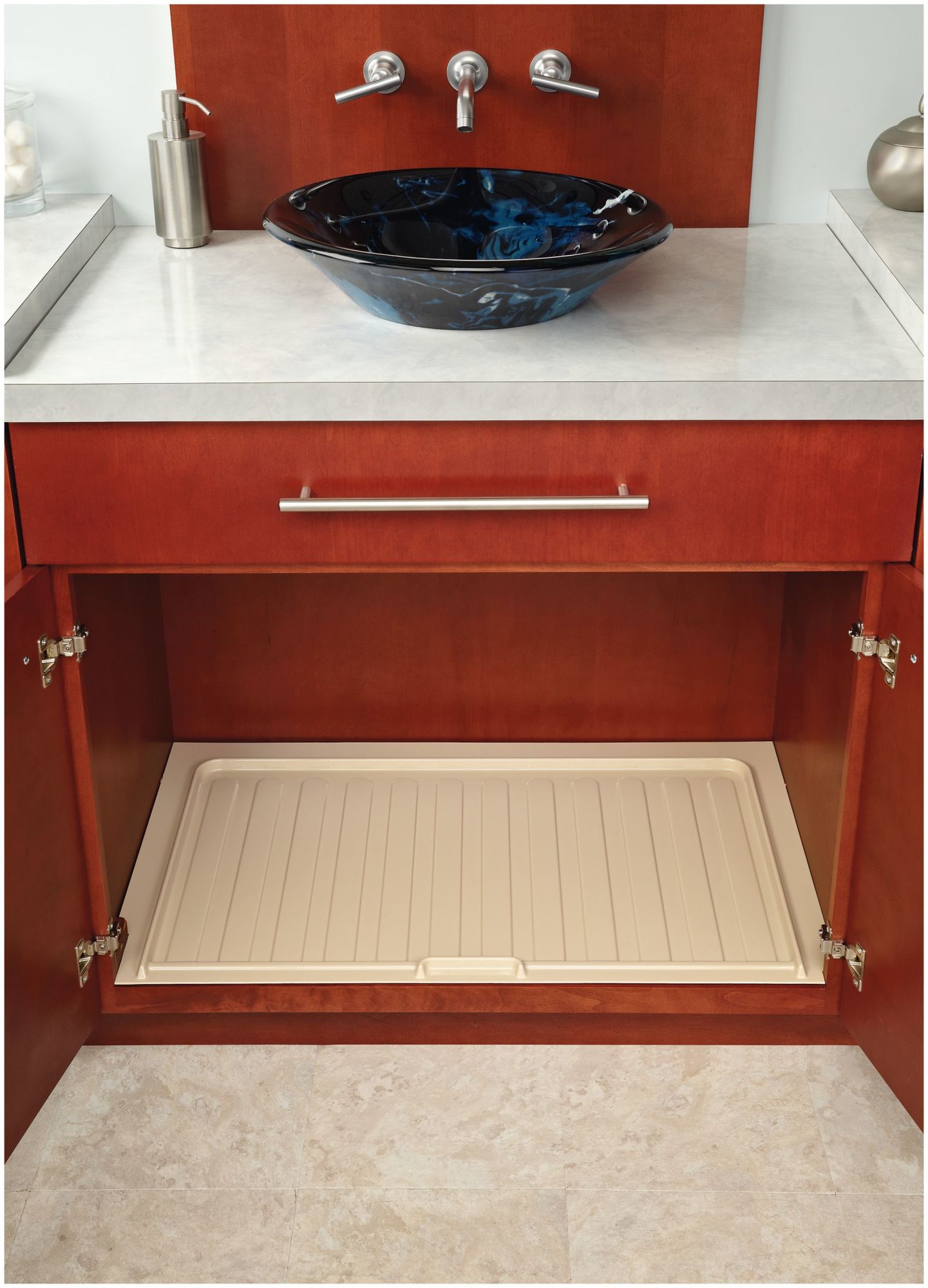 RevAShelf SBVDT21241 Almond Under Sink Bathroom Vanity Drip Tray eBay