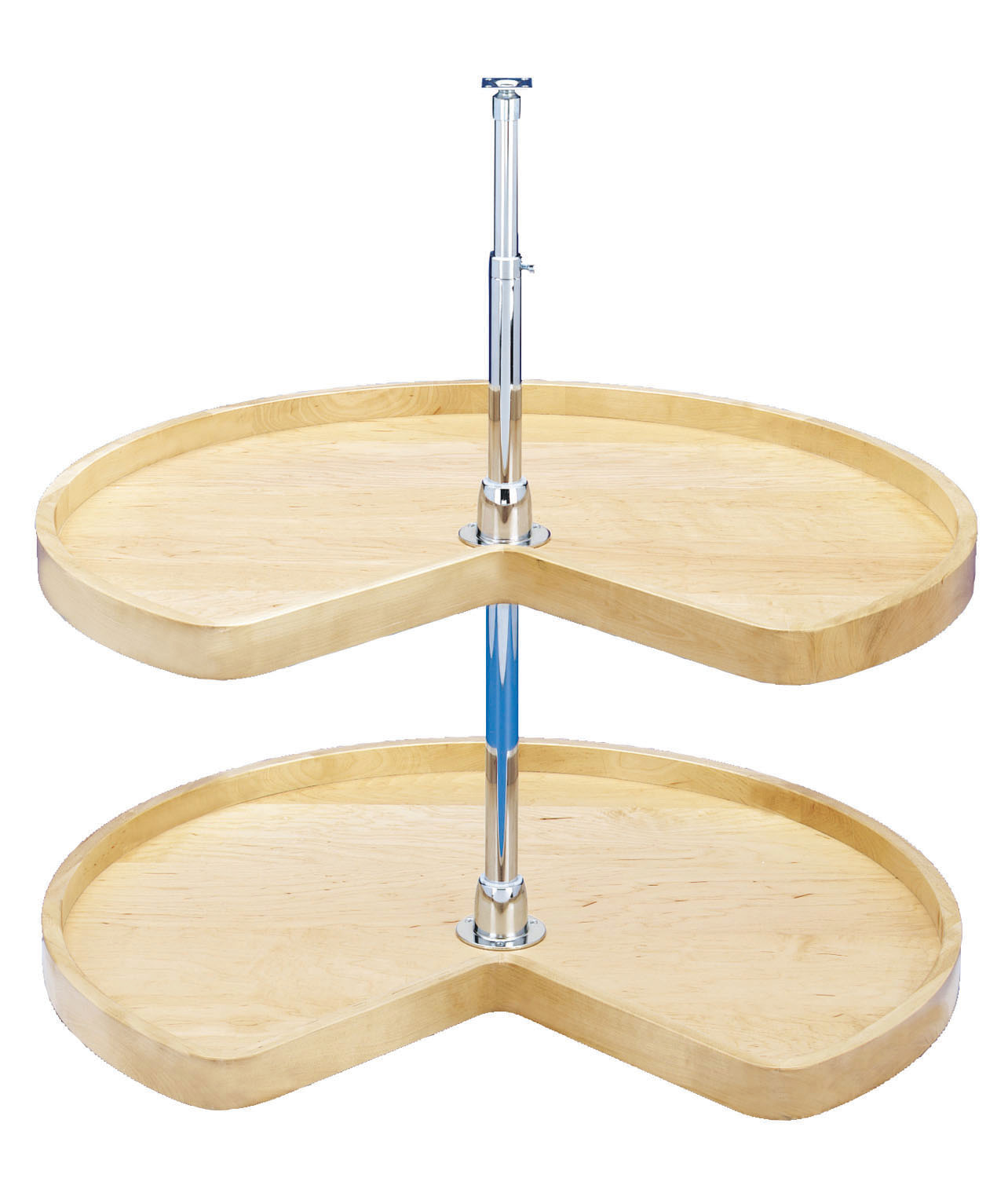 Rev-A-Shelf 4WLS472-24-52 Wood Classic 24" Diameter Kidney Shaped - Natural Wood | eBay