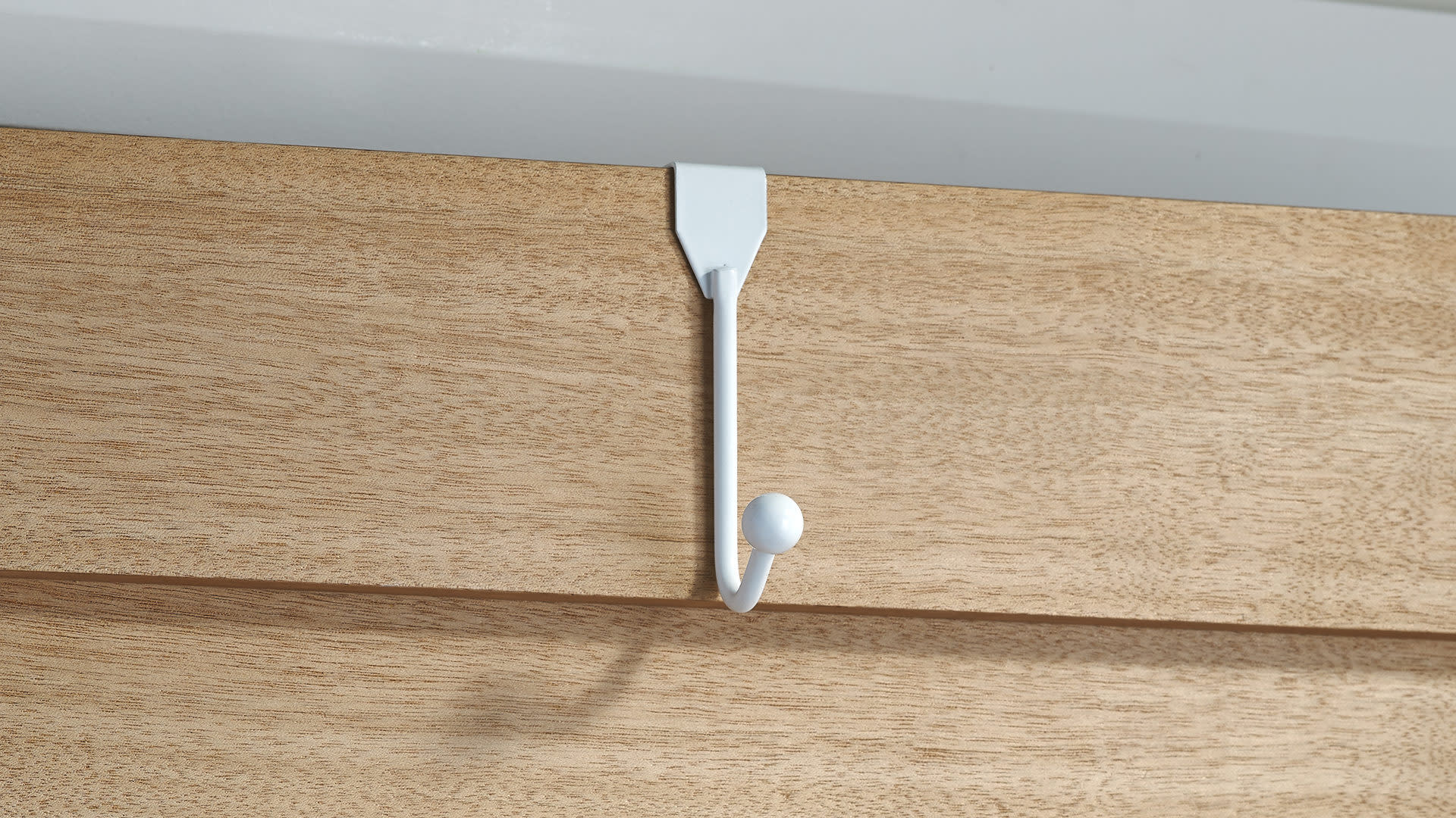 Richelieu BP9990130 White 43/4" Single Over The Door Metal Coat Hook eBay