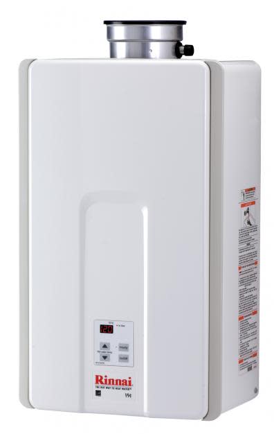 Rinnai V94IN White 15"W 9.8 Gallon Per Minute Indoor ...