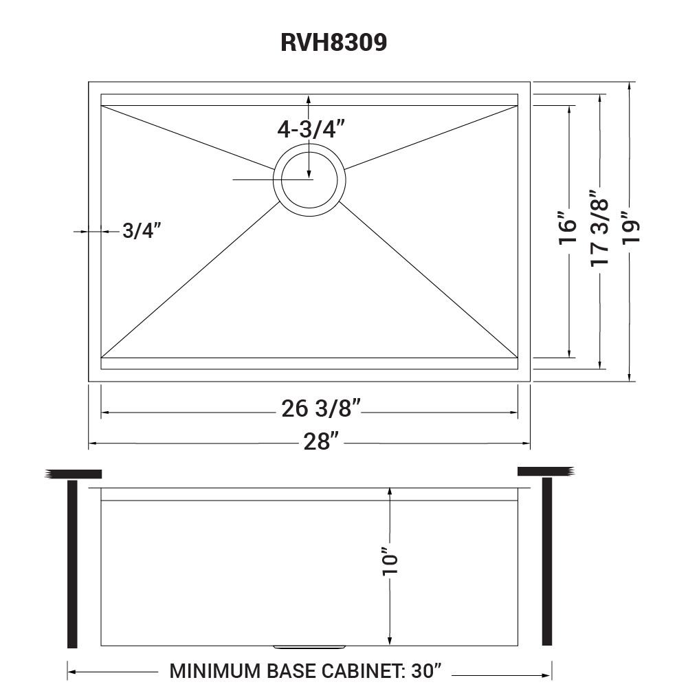 Ruvati RVH8309 Roma 28