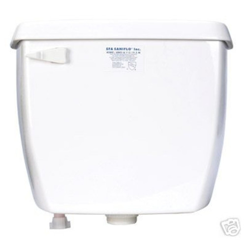 Saniflo 95 White White Insulated Toilet Tank Complete With Fill And