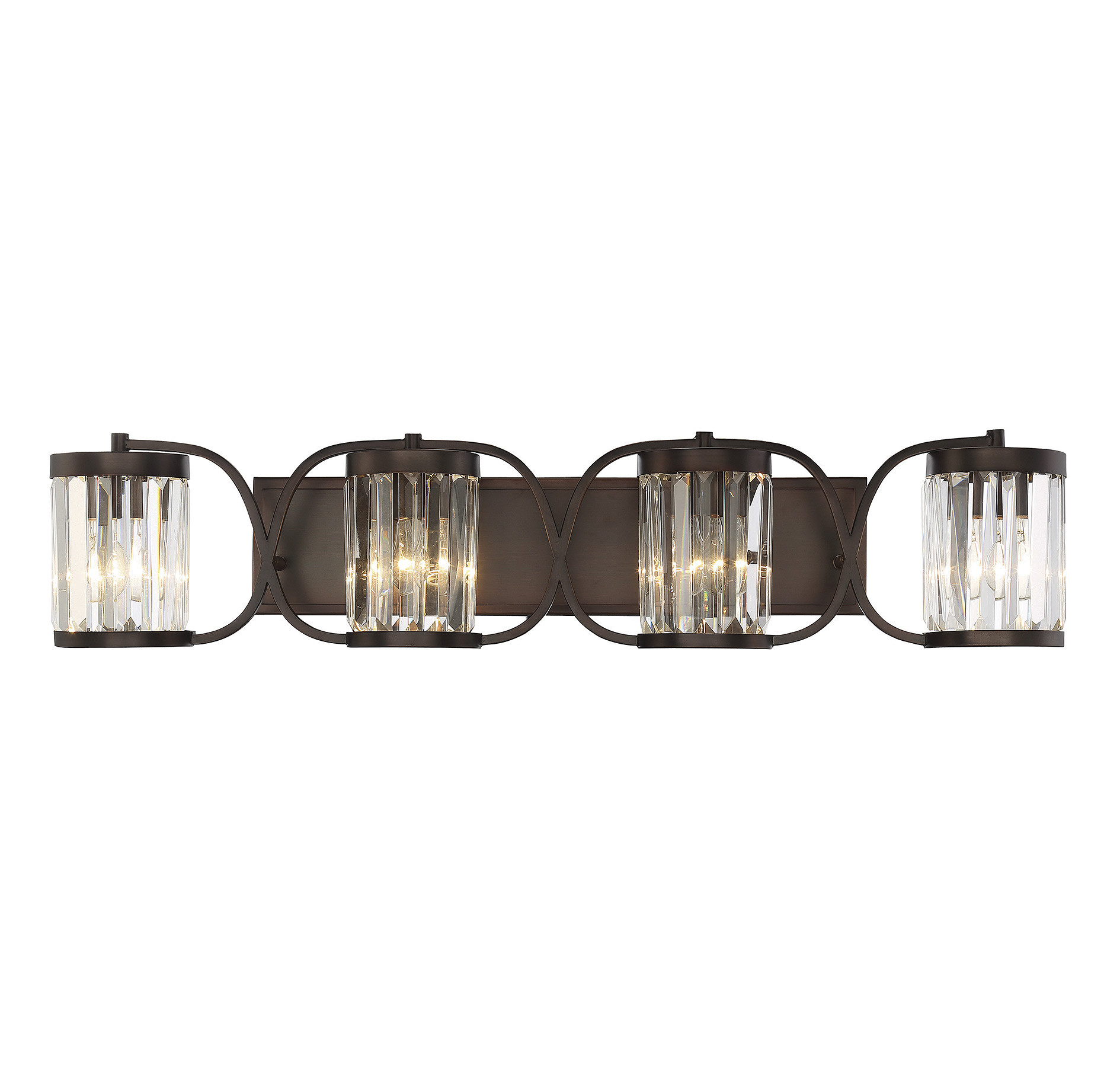 Savoy House 8-4063-4 Bronze Nora 4-Light Bathroom Vanity Light | eBay