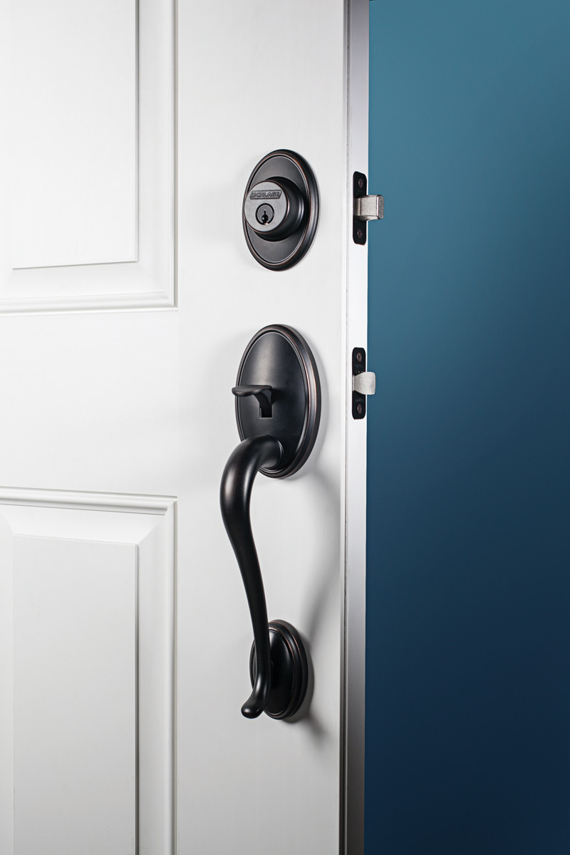 Schlage B60NWKF Single Cylinder Grade 1 Deadbolt Chrome eBay