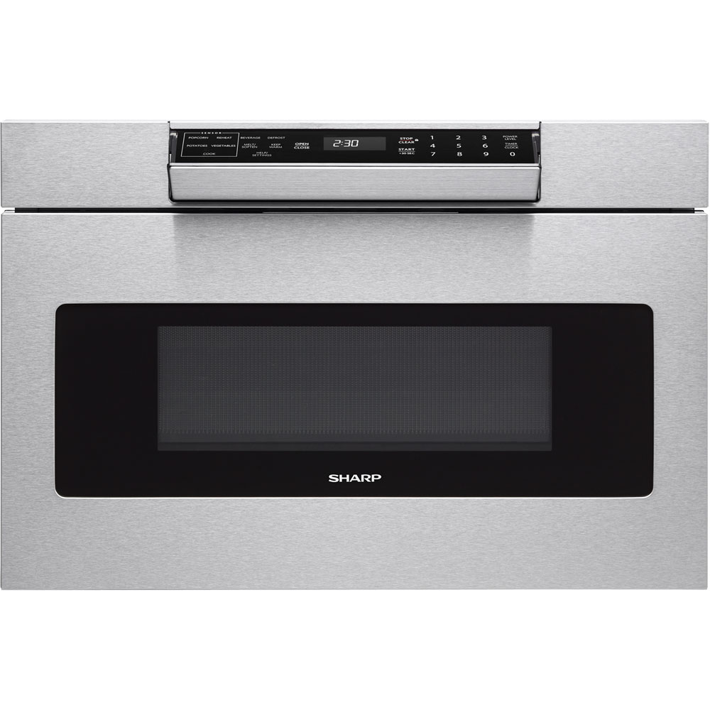 Sharp Smd2470a 24 W 1 2 Cu Ft Microwave Drawer Stainless Steel