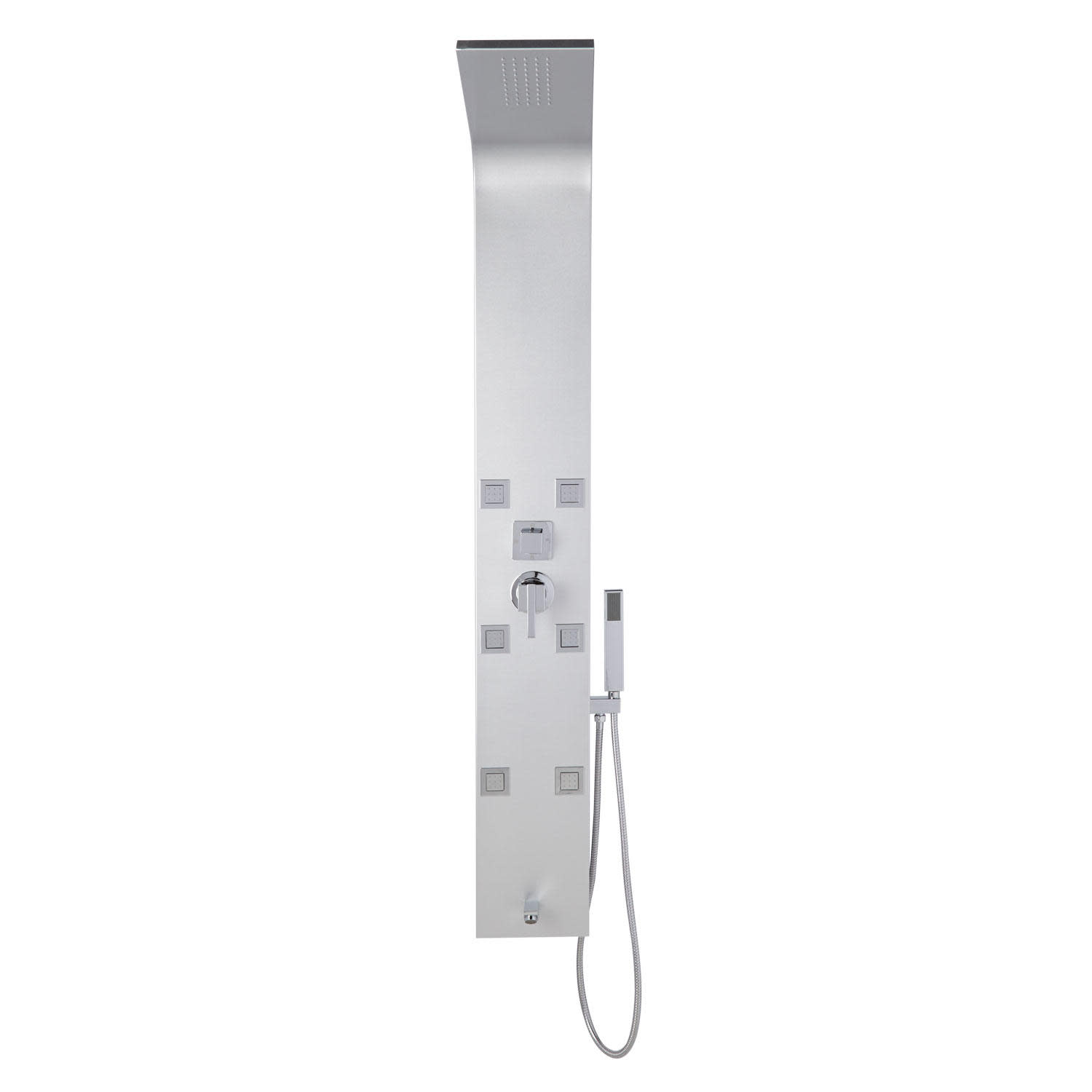 Signature Hardware 400735 Harlingen Outdoor Shower Panel Chrome eBay