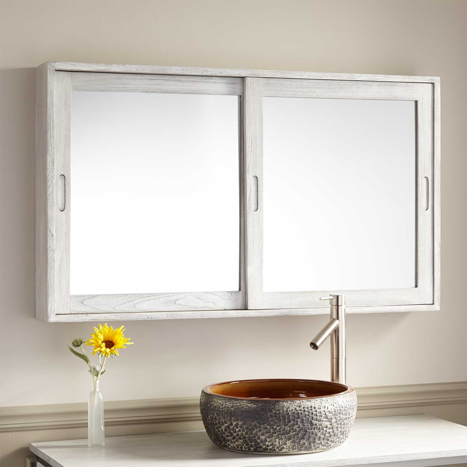 Signature Hardware 929170 Wulan 471/4" W x 271/2" H Teak Framed