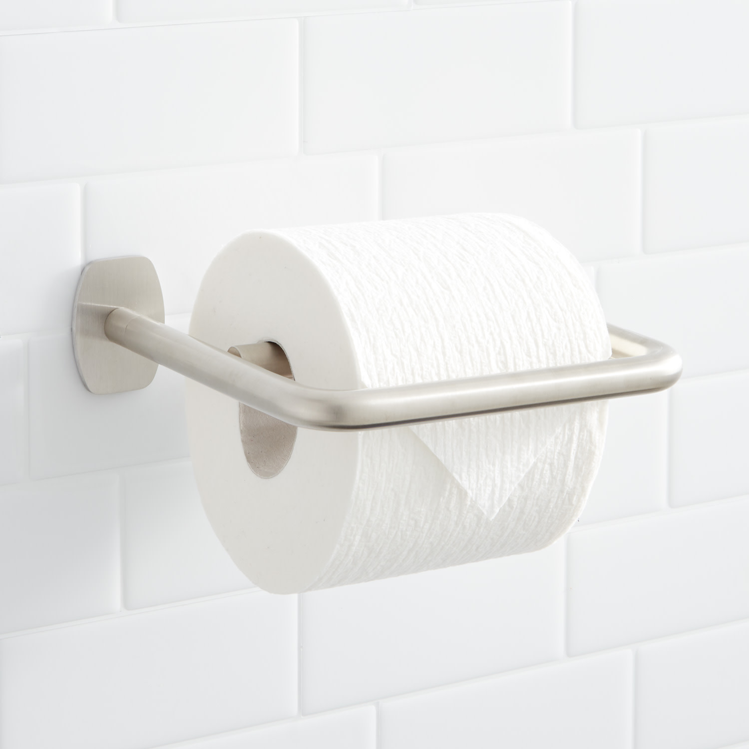 Signature Hardware 940039 Cane Toilet Paper Holder Nickel eBay