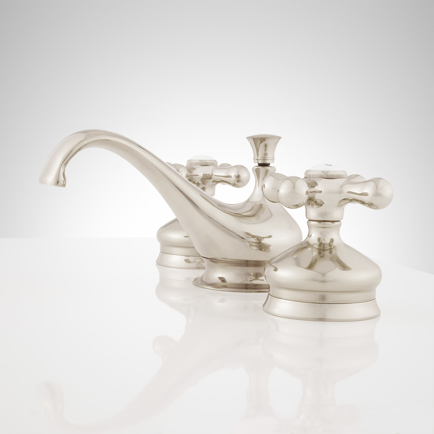 Signature Hardware 900900 Shannon Widespread Bathroom Faucet Brass eBay