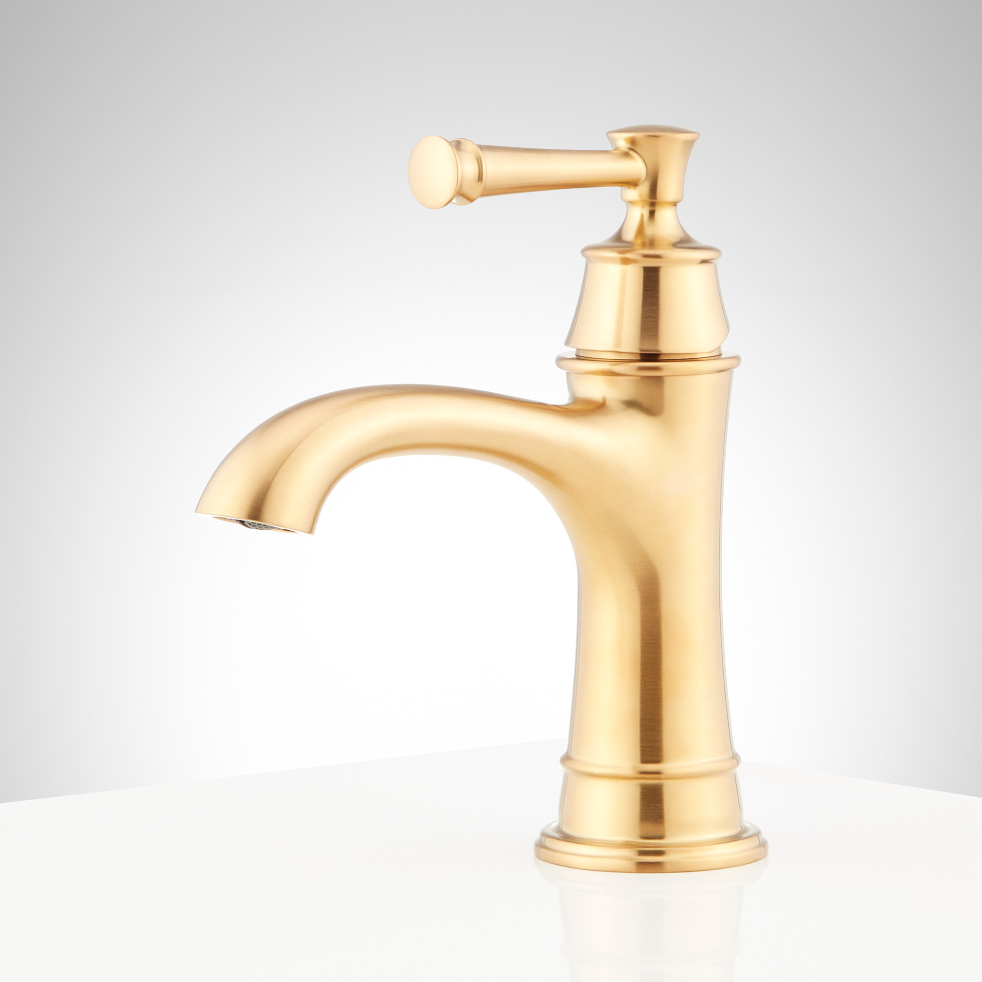 Signature Hardware 948570 Beasley 1.2 GPM 1 Hole Bathroom Faucet