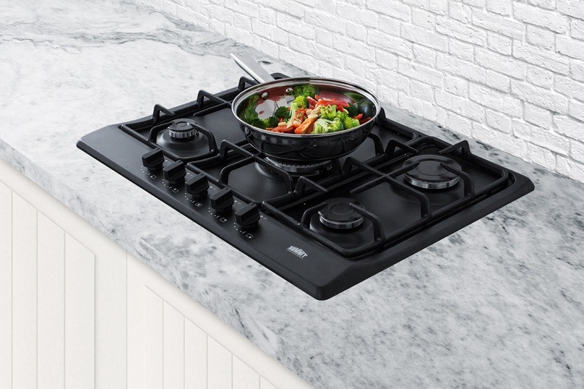 Summit Gc527 27 W Built In Gas Cooktop Black 761101055190 Ebay