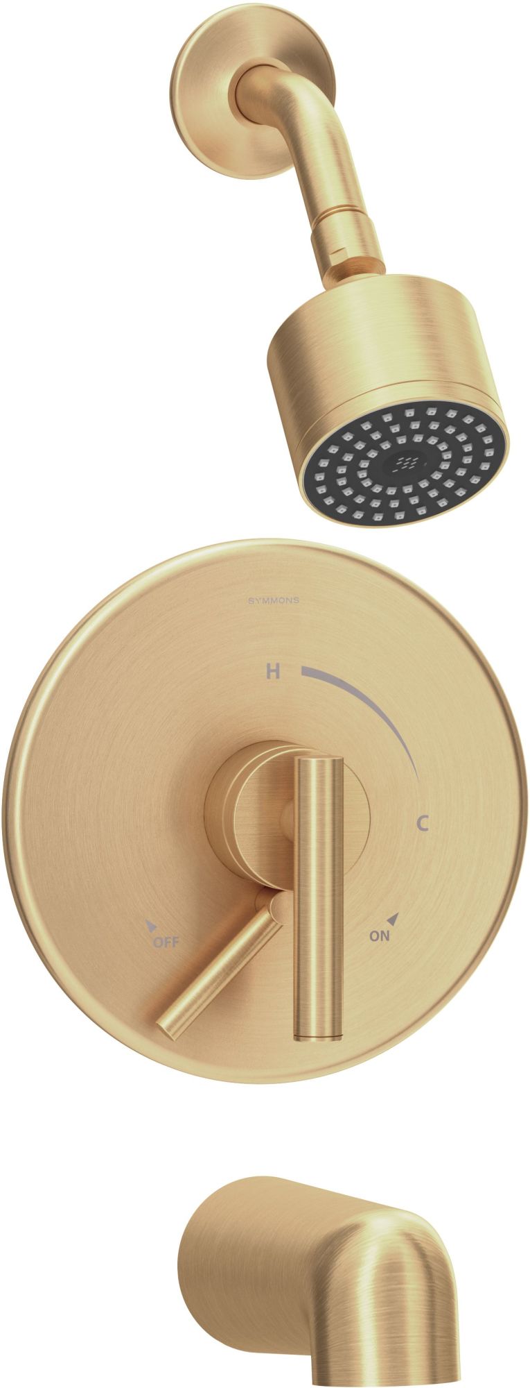 Symmons S3502CYLB1.5TRM Dia Tub and Shower Trim Package Bronze