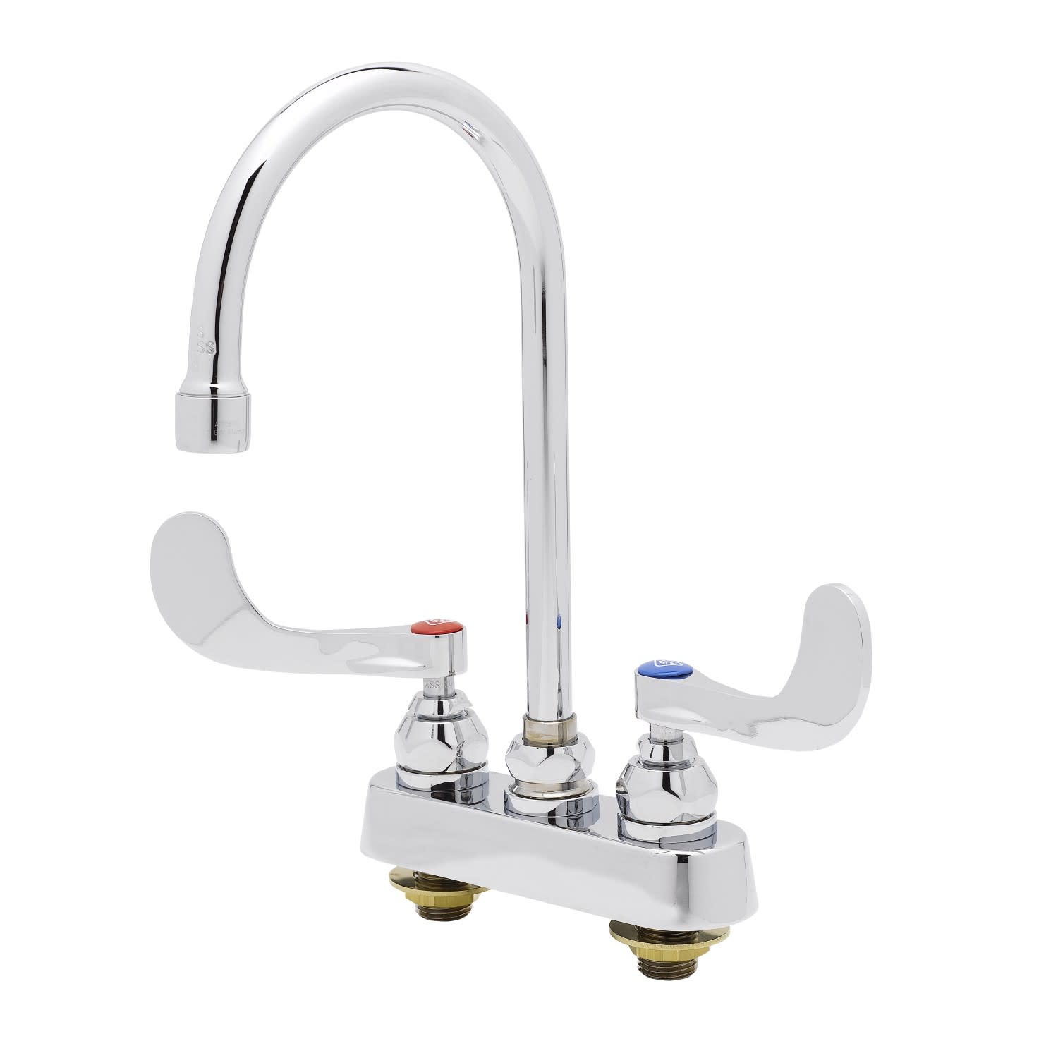 T And S Brass B-1141-04 2.2 GPM 4"W Deck Mounted Utility Faucet ...