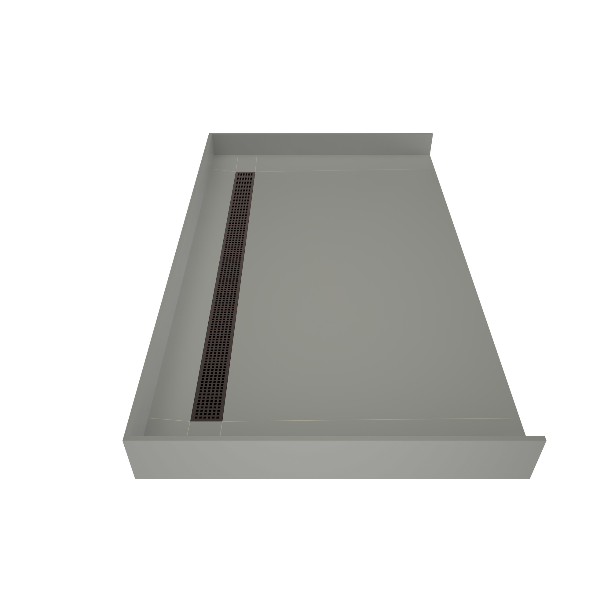 Tile Redi RT3060BBF-PVC Redi Trench 60" x 30" Rectangular ...