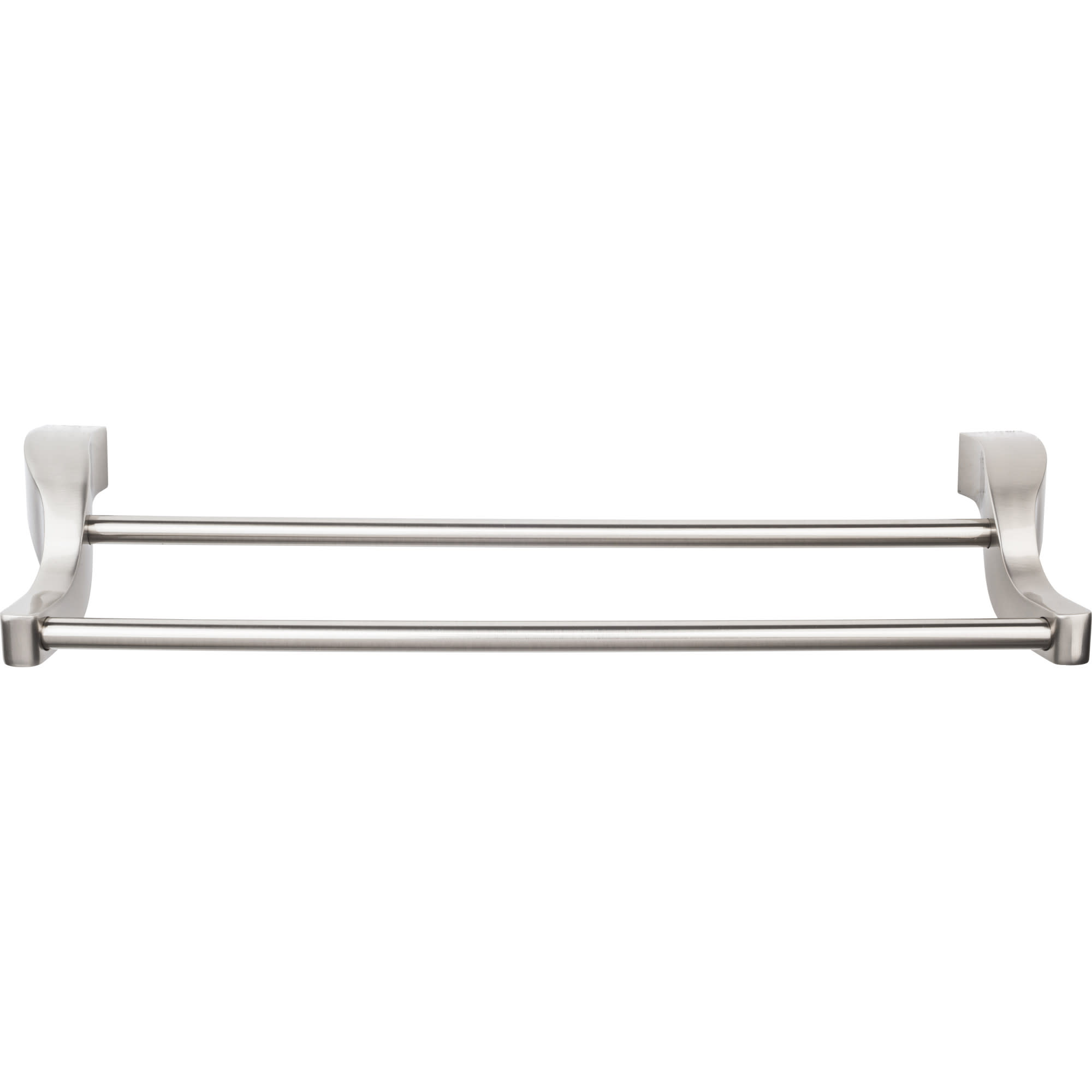 Top Knobs AQ11 Nickel Aqua Bath 30" Double Towel Bar eBay