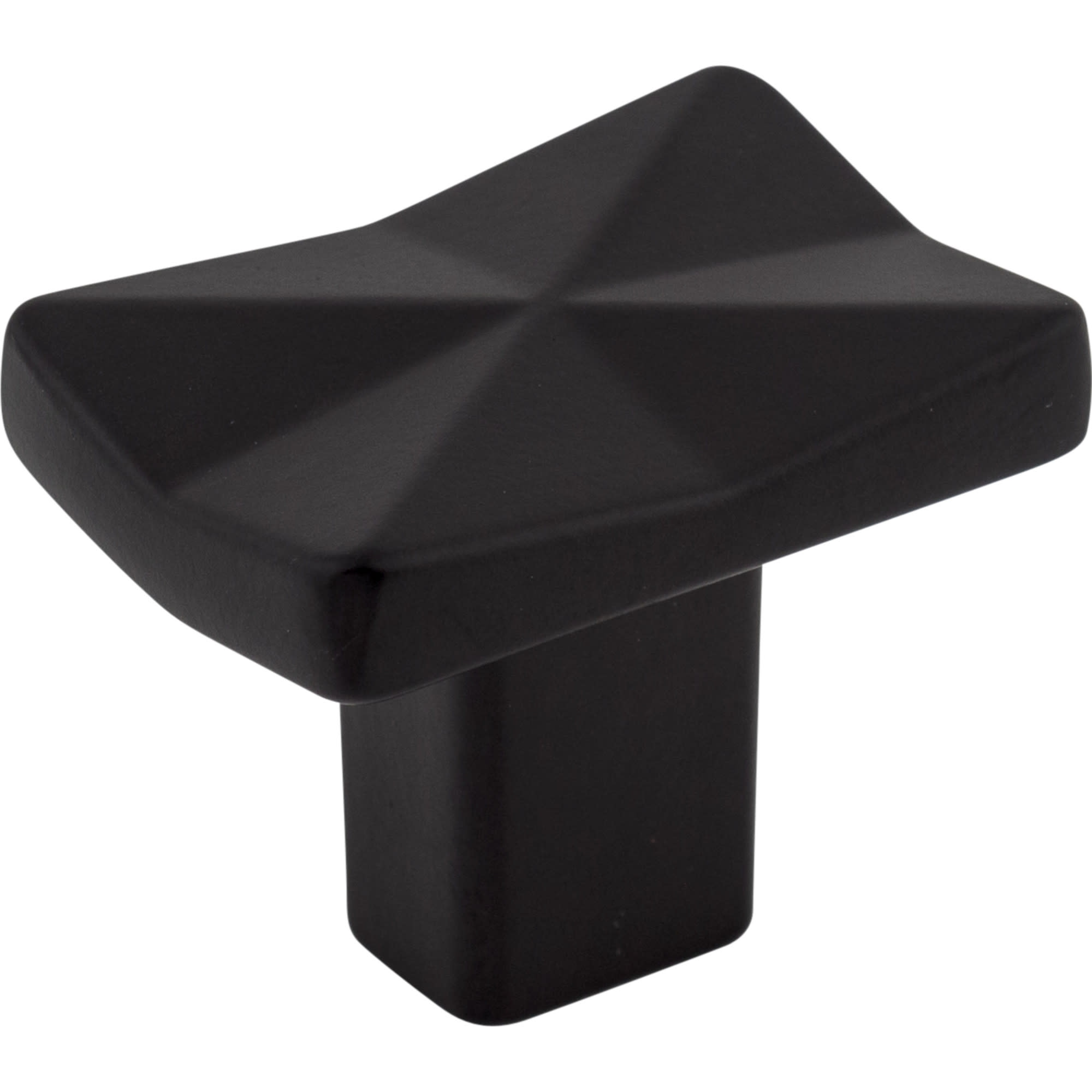 Top Knobs TK560 Quilted 1-1/4 Inch Rectangular Cabinet Knob - Black ...