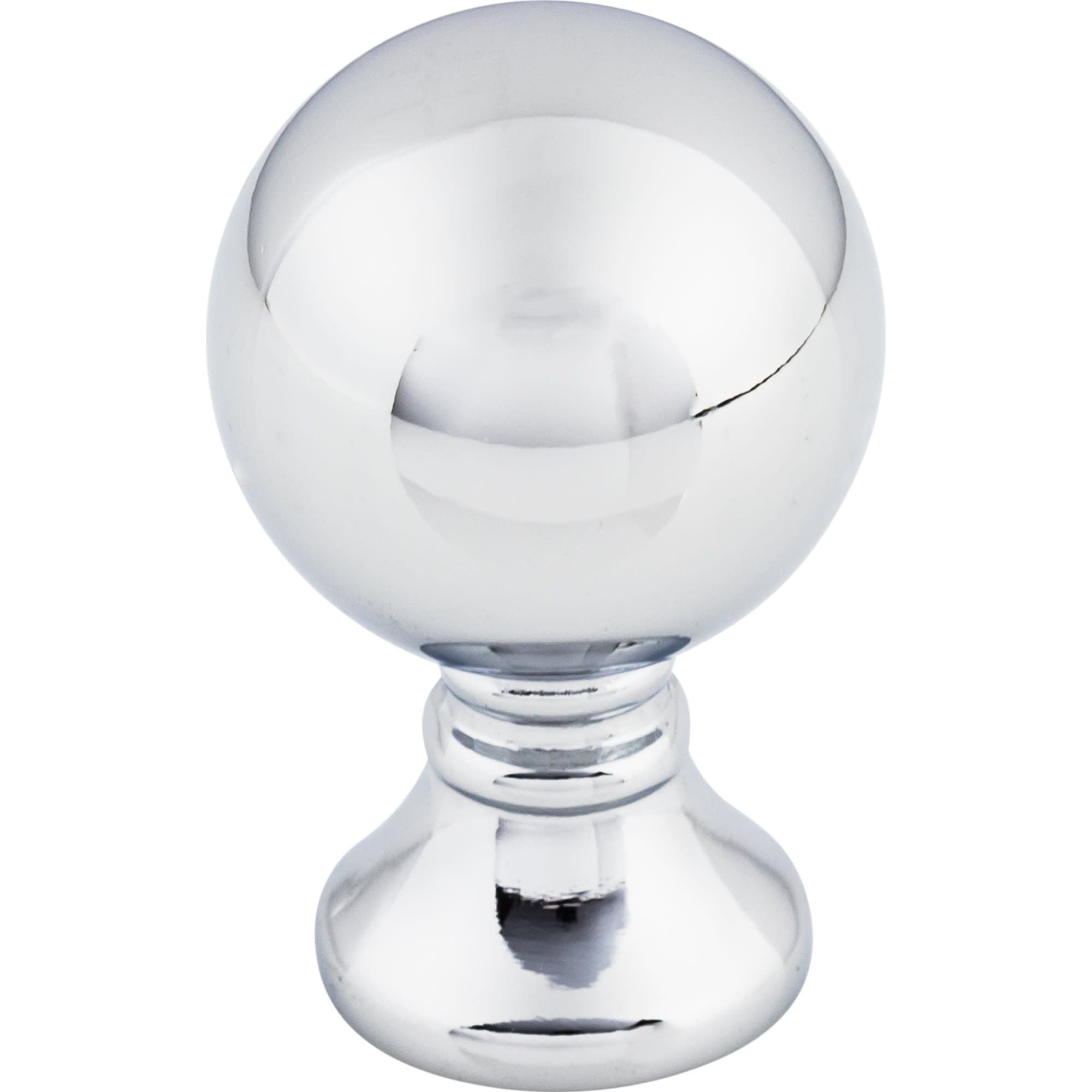 Top Knobs TK801 Chrome Kara 1" Round Knob From The Serene