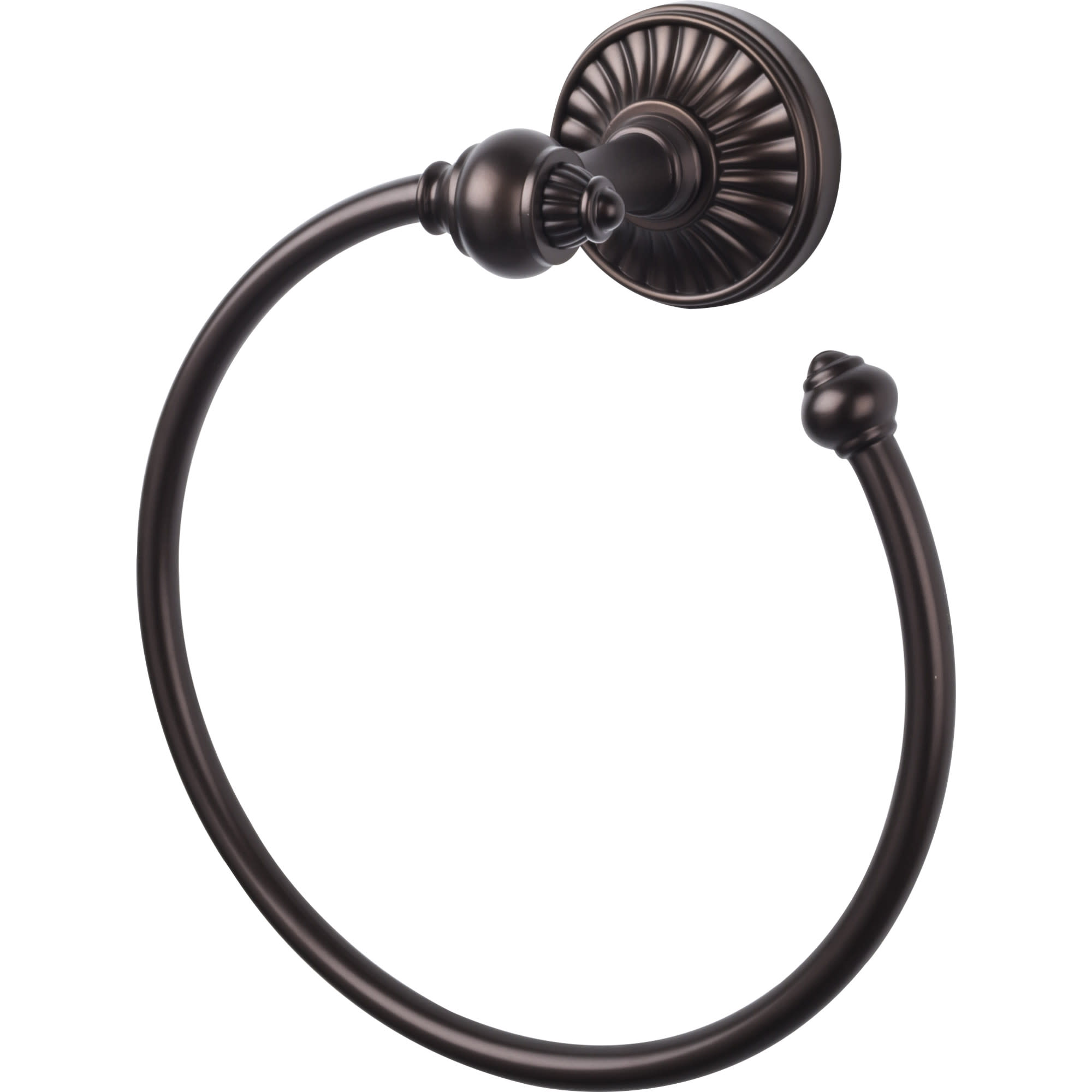 Top Knobs TUSC5 Bronze Tuscany Bath Towel Ring eBay