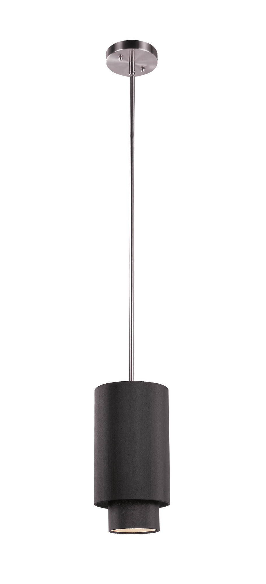 Trans Globe Lighting 8164 BN Indoor Glasswood 7 Mini Pendant Brushed Nickel