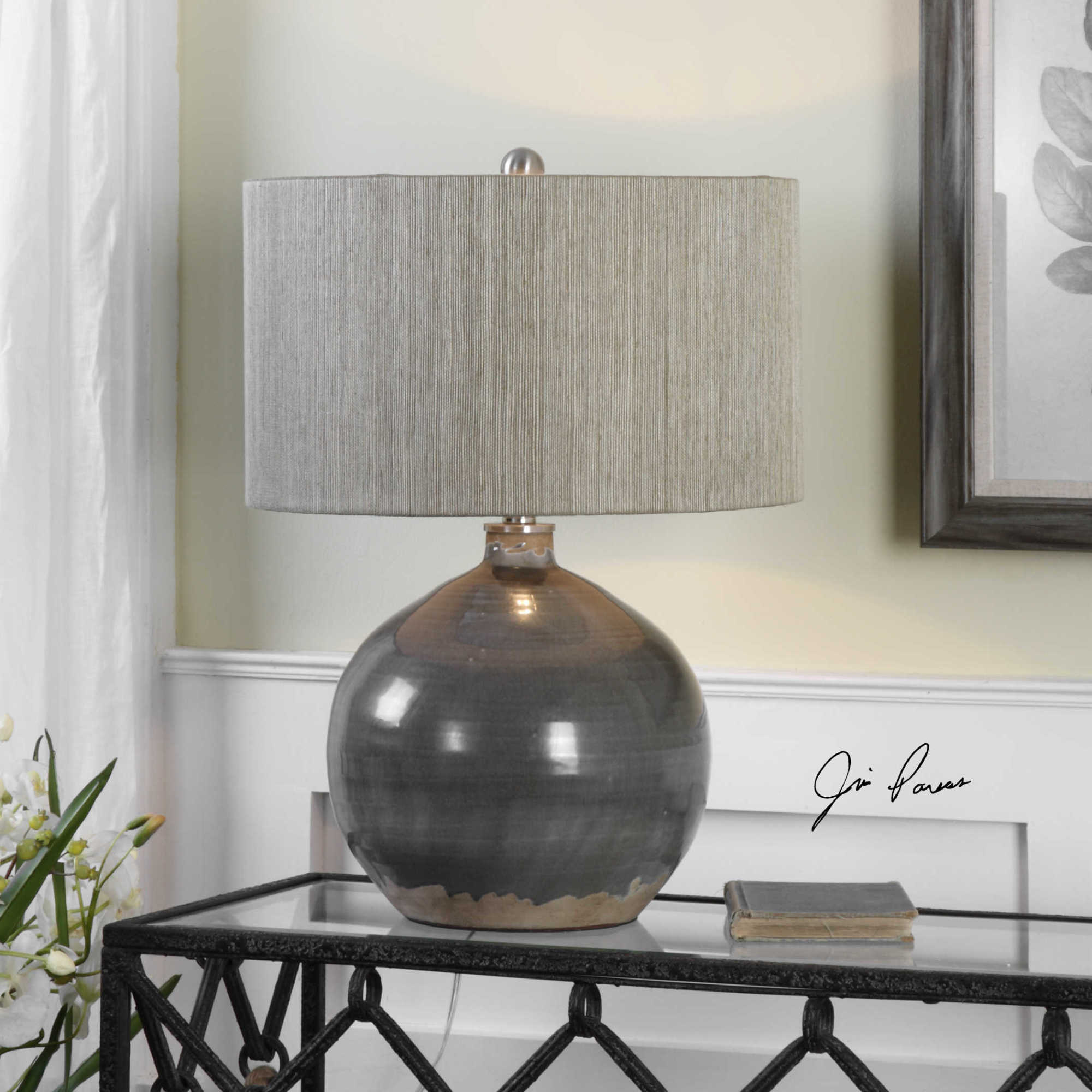 Uttermost 272151 Grey Vardenis 1Light 24"H Table Lamp eBay