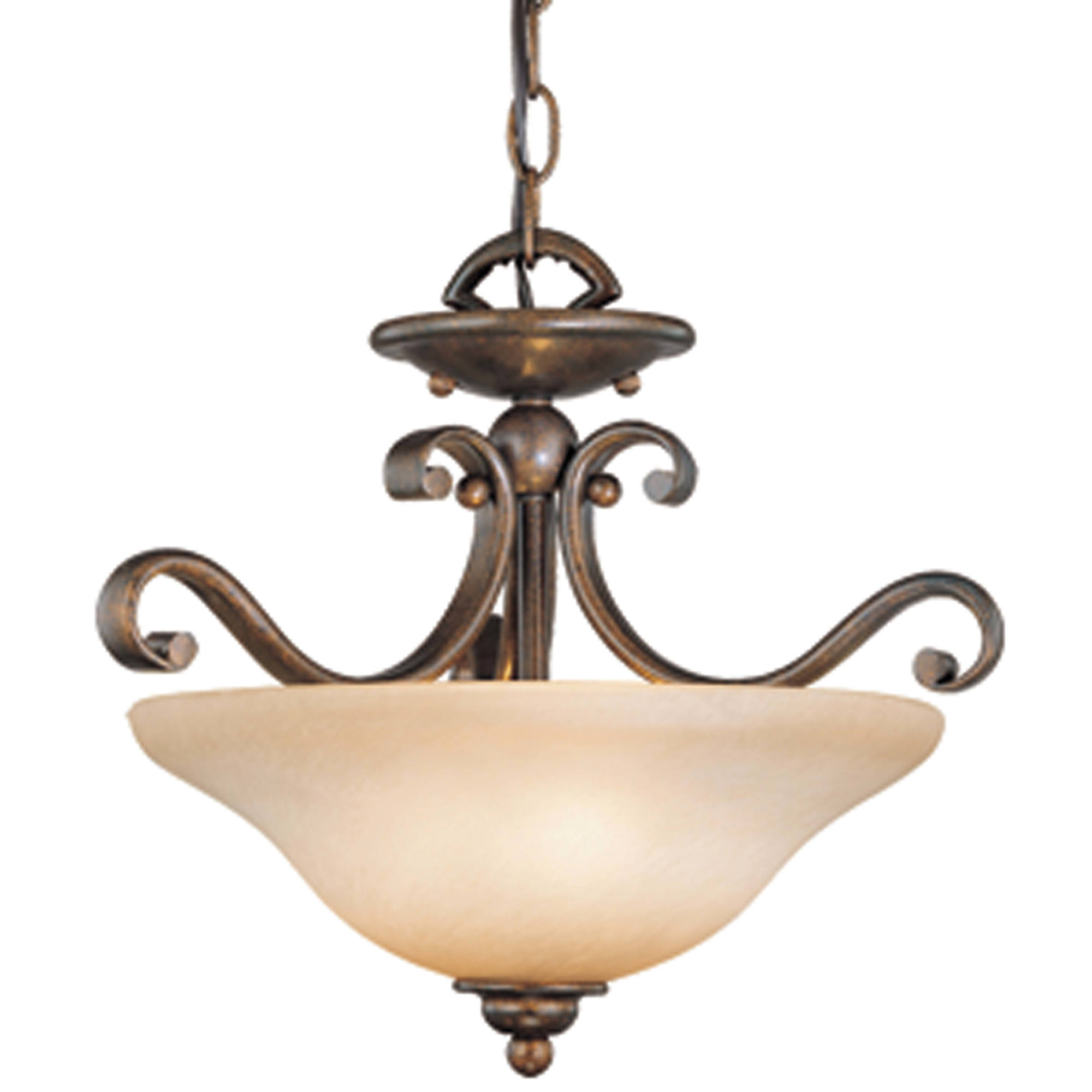 Vaxcel Lighting CF35417 Monrovia 3 Light Semi-Flush Indoor - Brass | eBay