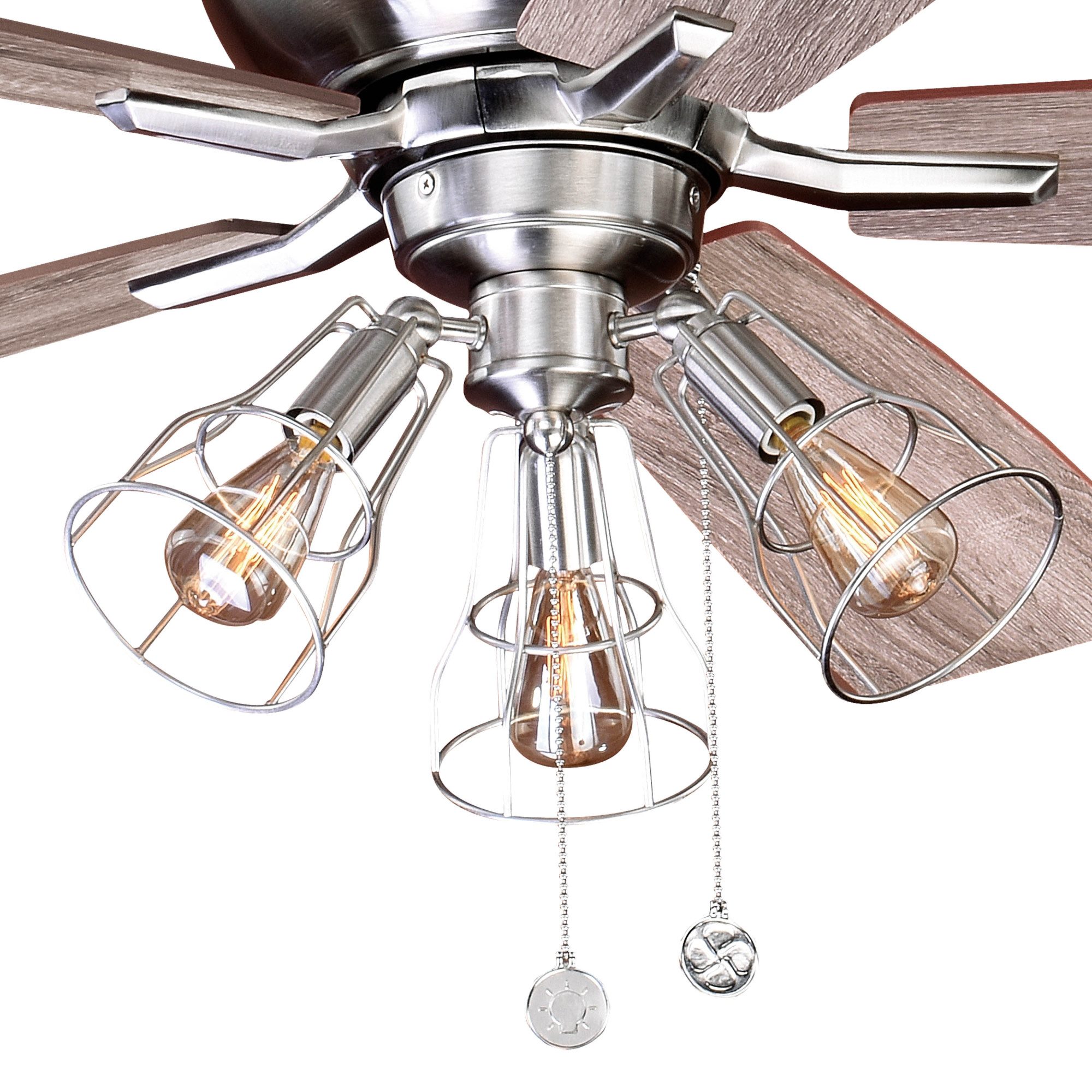 Vaxcel Lighting CLYBOURN52 Clybourn 52" 5 Blade Ceiling Fan Bronze eBay