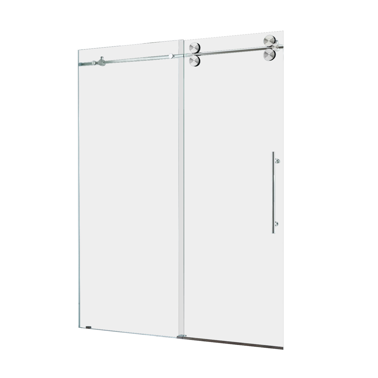 vigo elan frameless sliding shower door vg6041