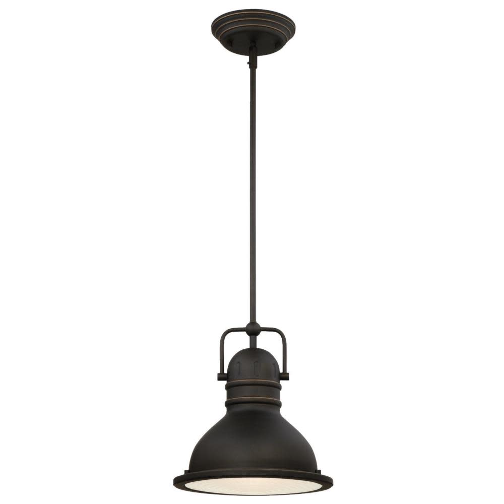 Westinghouse 63087A Boswell 11"W 1 Light LED Pendant - Bronze