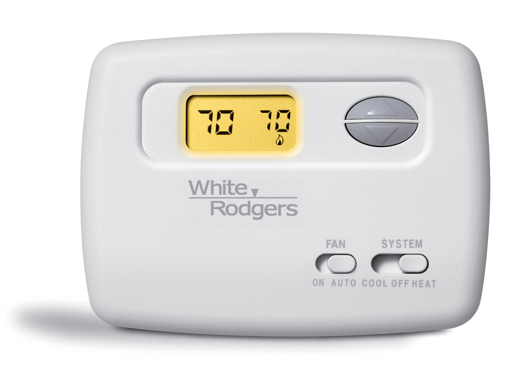 White-Rodgers 1F78-144 Single Stage Non-Programmable Thermostat | eBay How To Change Battery In White Rodgers Thermostat