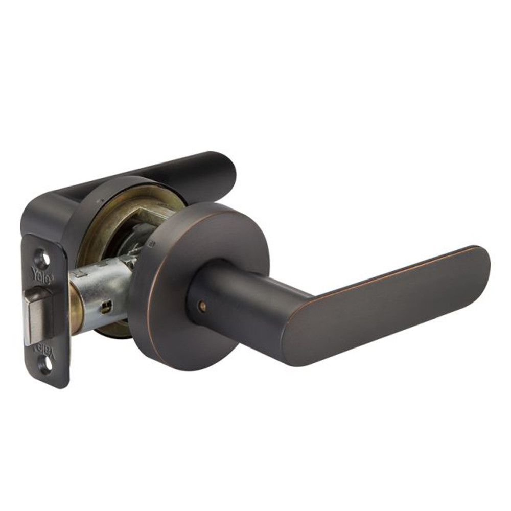 Yale YR11KCFR Bronze Yh Series Passage Door Lever Set With Kincaid