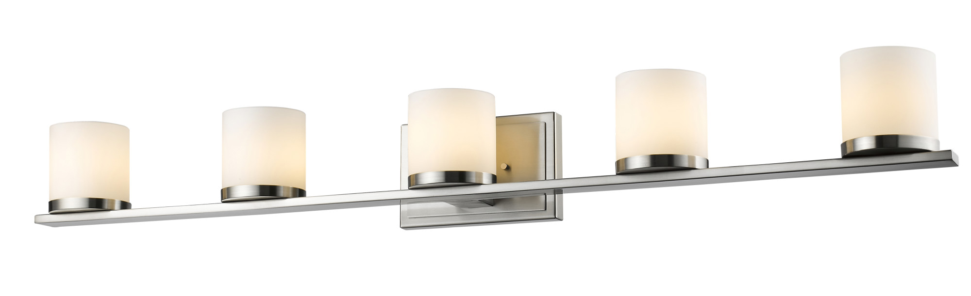 Z Lite 1912 5v Bn Nori 5 Light Bathroom Vanity Fixture Brushed Z Lite 1912 5v Nori 5 Light Bathroom Vanity Fixture