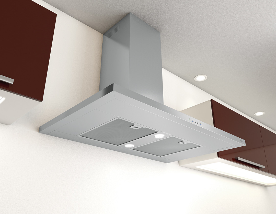 Zephyr ZANM90CS 600 CFM 36"W Wall Mount Range Hood Stainless Steel