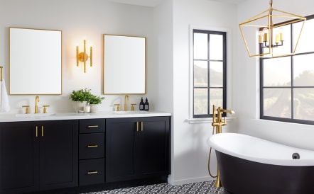 Bathroom Lighting Fixtures and Vanity Bath Lights at Build