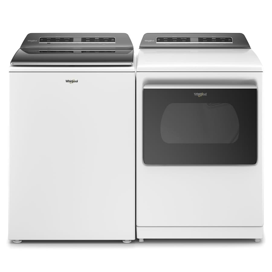 Whirlpool Top Load Washer & Electric Dryer Laundry Pair - Thumbnail 2