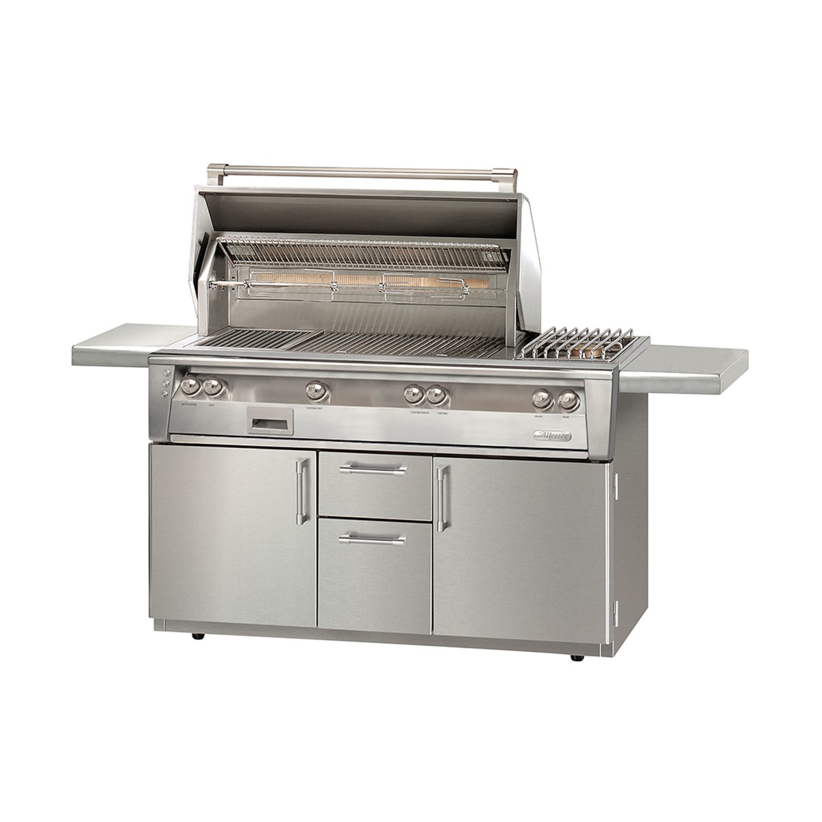 asigrille_ztableRT、asi_z_asi Alfresco ALXE-56SZC-NG 82500 Total BTU 56 Inch Wide 3 Burner