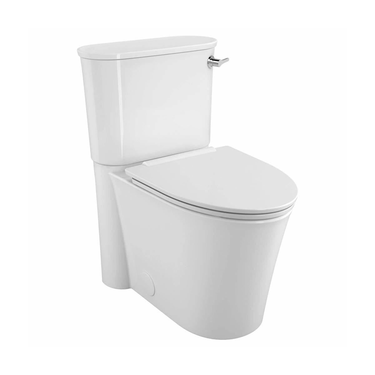 Simple Project 19 in. Tall Toilet 2-Piece 1.0/1.6 GPF Rear-Outlet