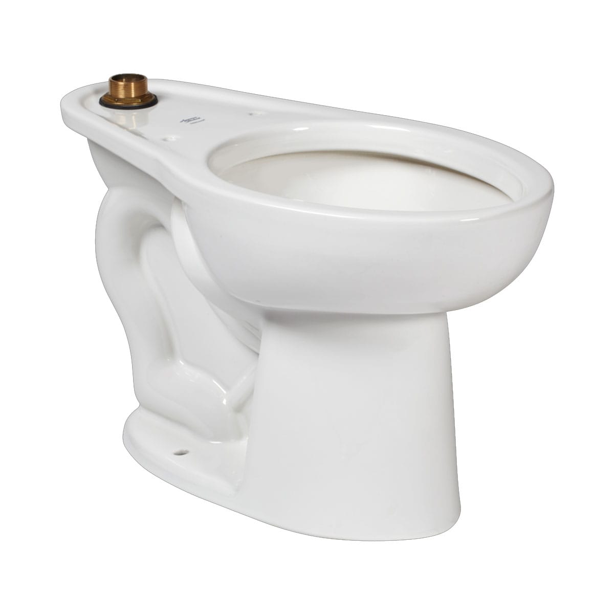 Top Spud American Standard 2234.001.020 Madera Universal Elongated Toilet Bowl without EverClean White